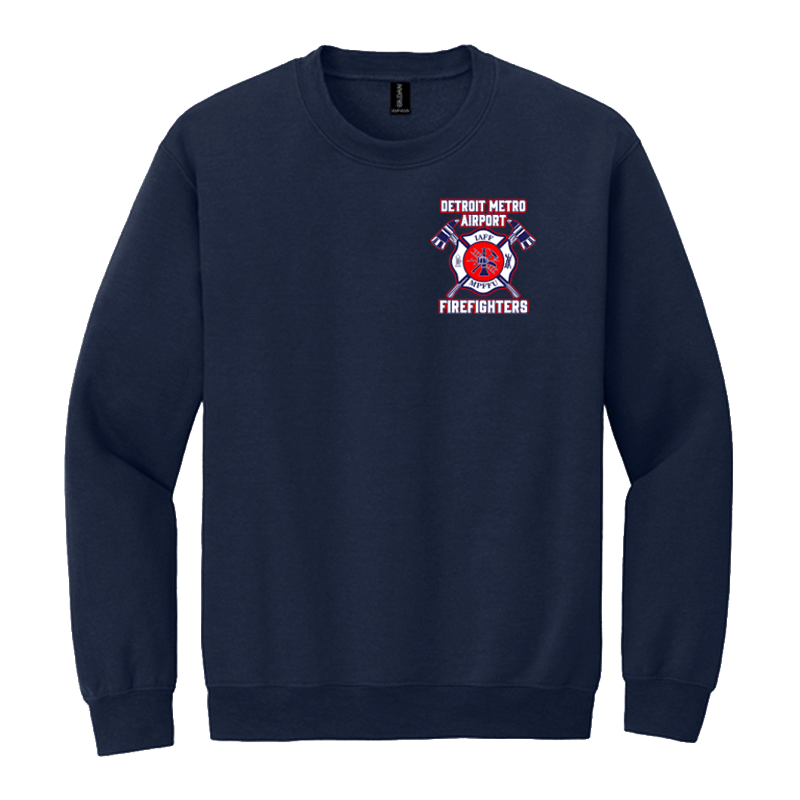 DMAFD Logo - Gildan Heavy Blend Crewneck Sweatshirt (18000)