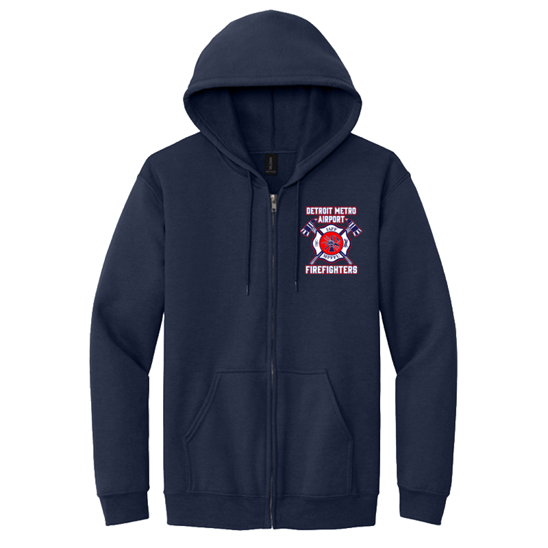 DMAFD Logo - Gildan Heavy Blend Full-Zip Hooded Sweatshirt (18600)