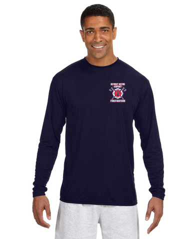 DMAFD Logo - A4 Cooling Performance Long Sleeve Crew (N3165)