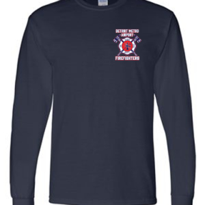 DMAFD Logo - Gildan 8400 Dryblend 50/50 Long Sleeve T-Shirt