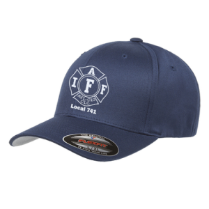 IAFF Centered - Flexfit Adult Wooly 6-Panel Cap (6277)
