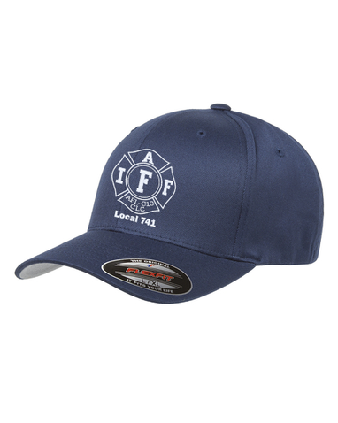 IAFF Centered - Flexfit Adult Wooly 6-Panel Cap (6277)