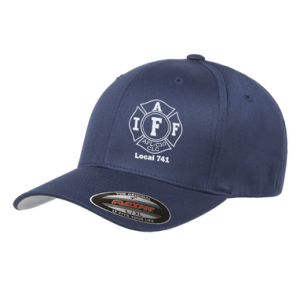 IAFF Offset - Flexfit Adult Wooly 6-Panel Cap (6277)