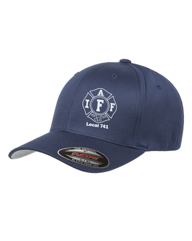 IAFF Offset - Flexfit Adult Wooly 6-Panel Cap (6277)
