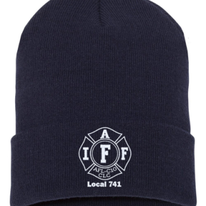 IAFF Centered - Yupoong Adult Cuffed Knit Beanie (1501)