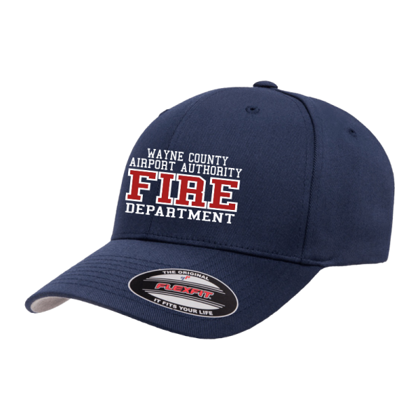 Wayne County Text- Flexfit Hat (6277)