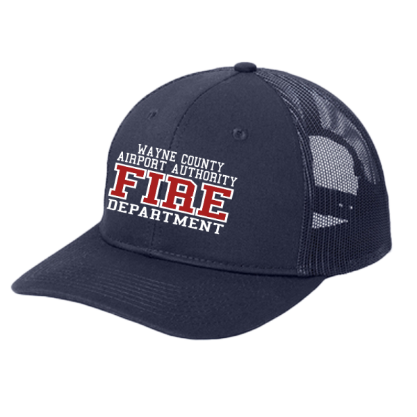 Wayne County Text- Trucker Cap (112)