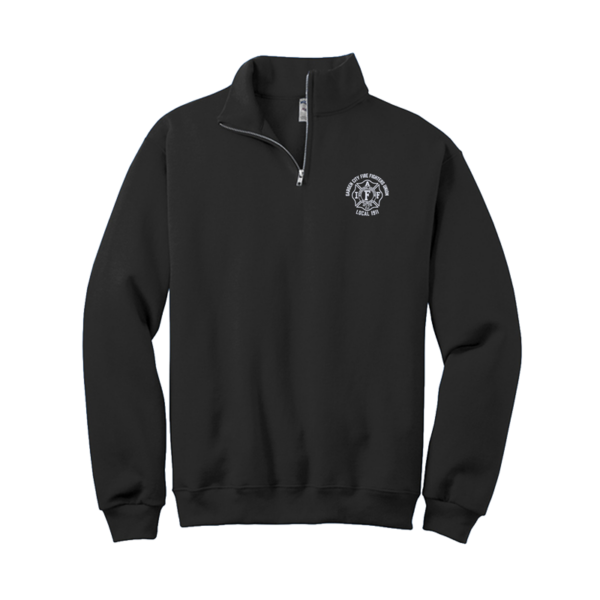 Union Jerzees NuBlend 1/4-Zip Cadet Collar Sweatshirt