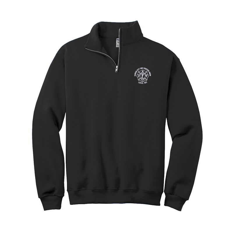 Union Jerzees NuBlend 1/4-Zip Cadet Collar Sweatshirt