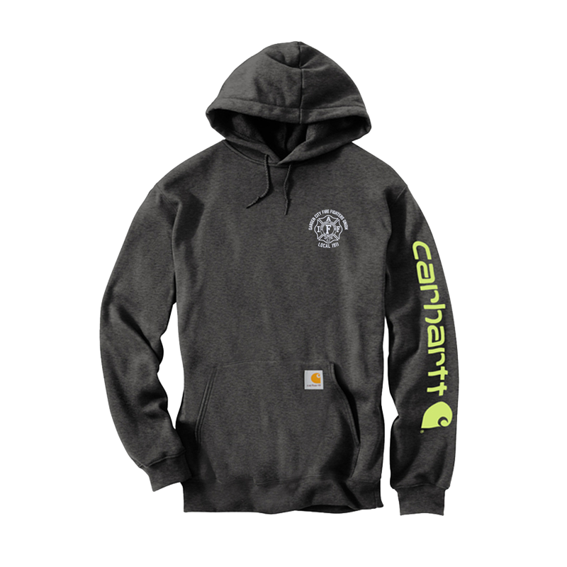 Union Carhartt Midweight Hooded Logo Sweatshirt - Image 2