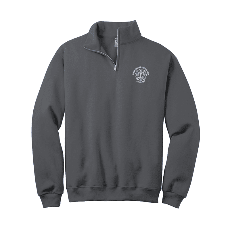 Union Jerzees NuBlend 1/4-Zip Cadet Collar Sweatshirt - Image 2