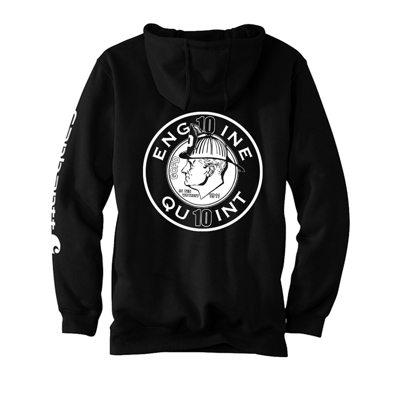 Union Carhartt Midweight Hooded Logo Sweatshirt - Image 3