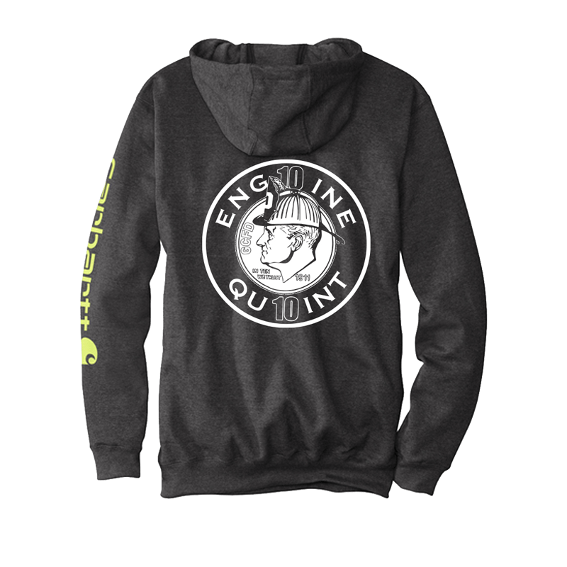 Union Carhartt Midweight Hooded Logo Sweatshirt - Image 4