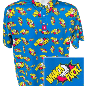 Whack F**k Golf Polo