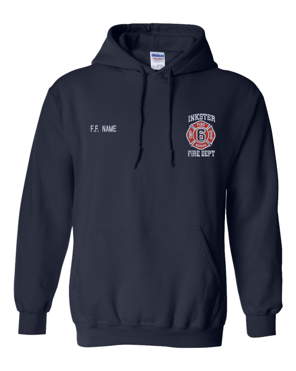Dept Logo Hooded Sweatshirt (18500)