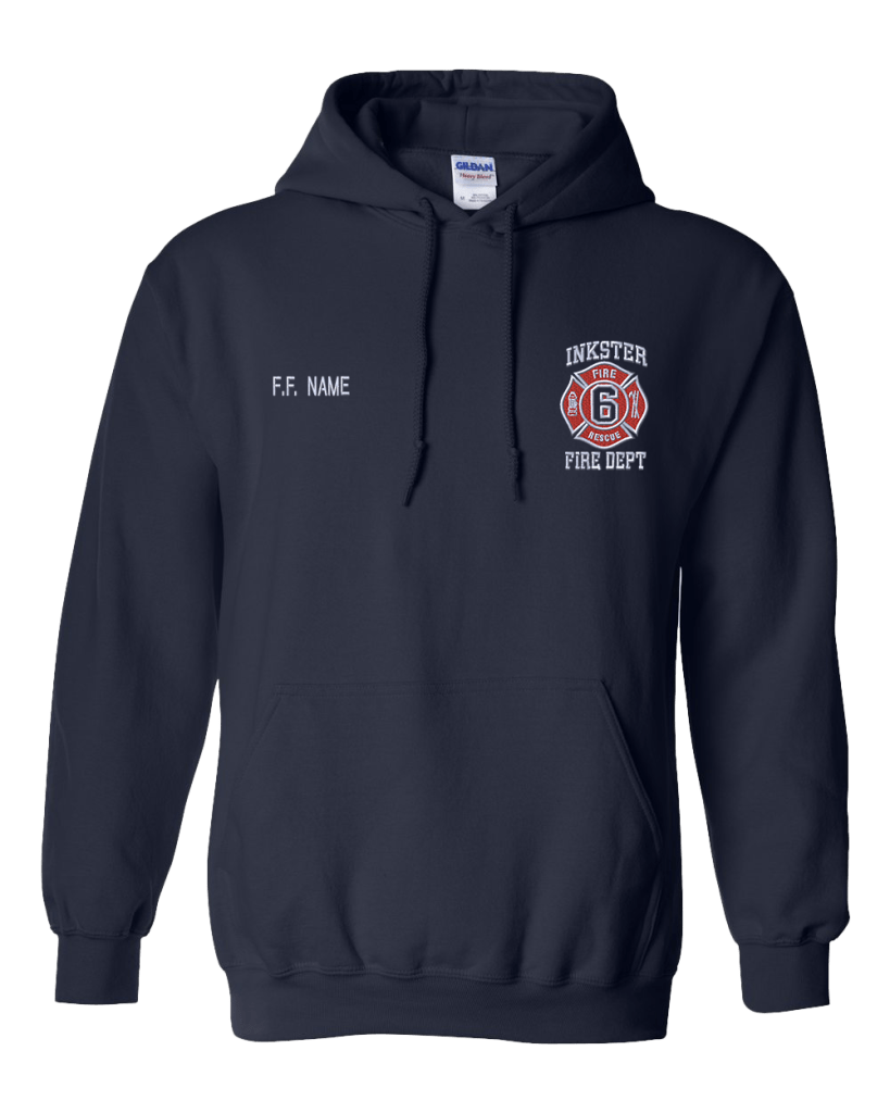 Dept Logo Hooded Sweatshirt (18500)