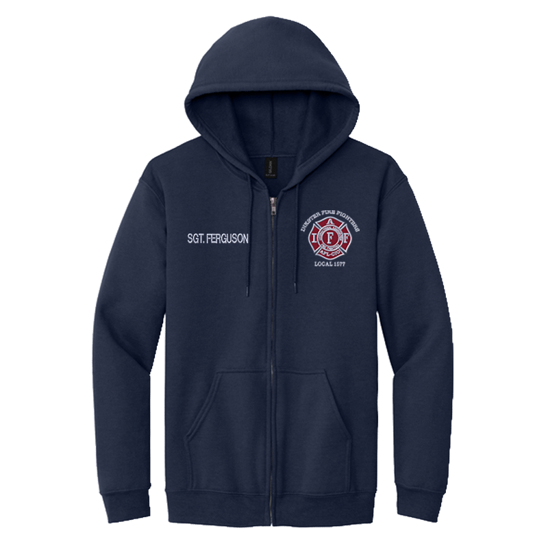 Union Logo Full Zip Hooded Sweatshirt (18600)