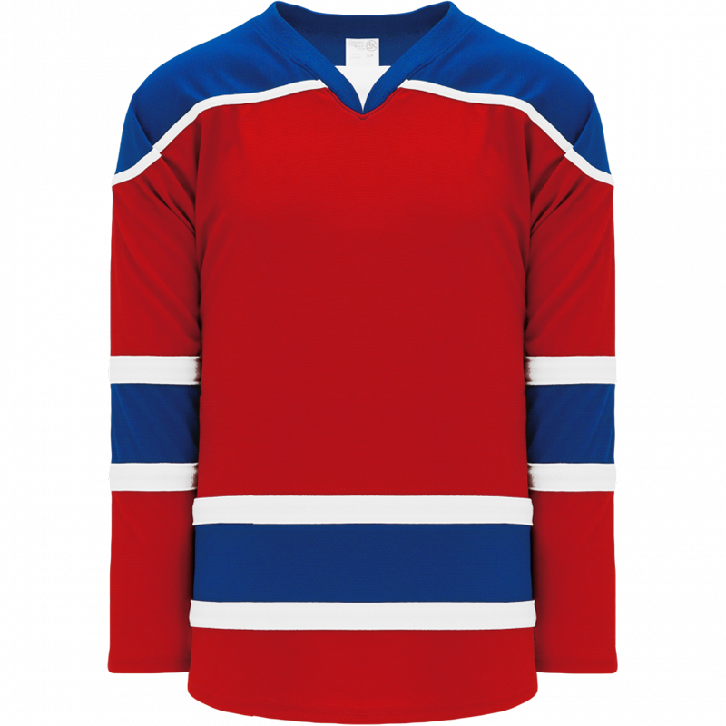 344 - Red, Royal, White