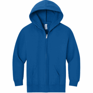 Jerzees® Youth NuBlend® Full-Zip Hooded Sweatshirt