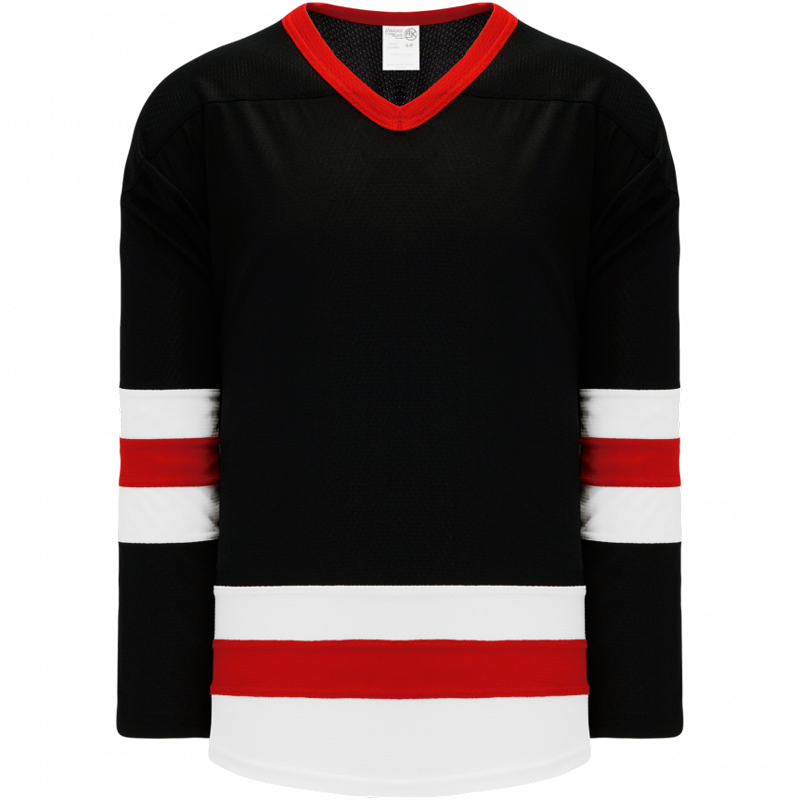 348 - Black, White, Red 