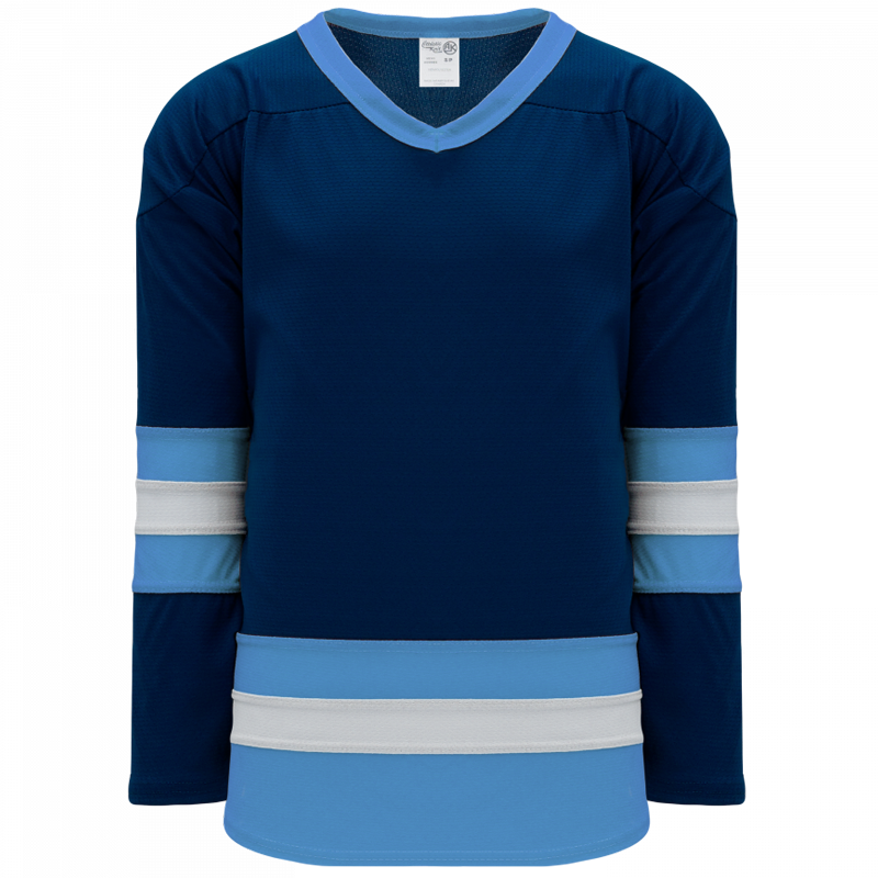 761 - Navy, Sky, White