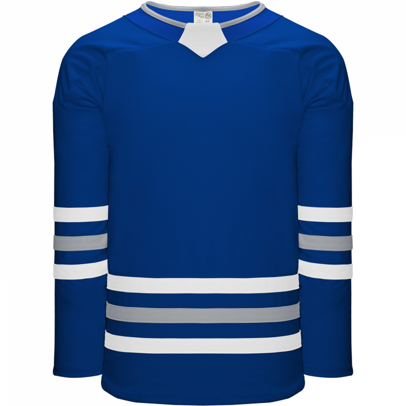 446 - Royal, White, Grey