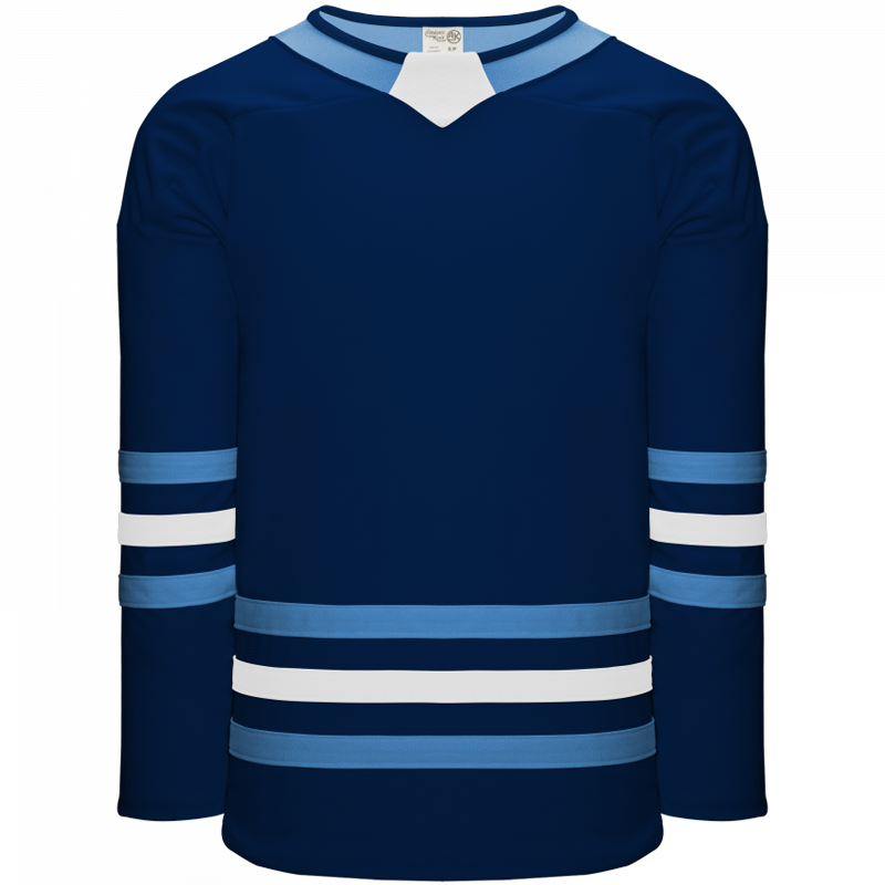 761 - Navy, Sky, White 