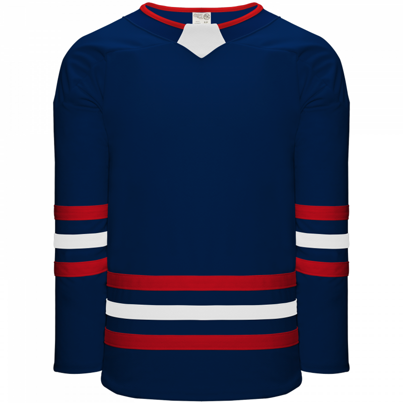 764 - Navy, Red, White