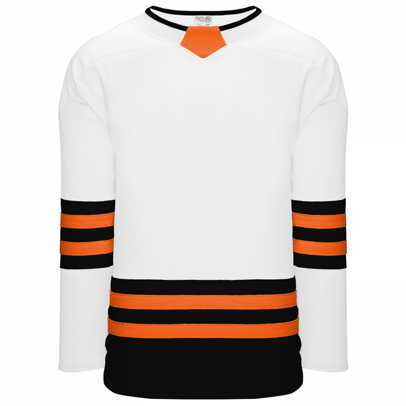833 - White, Black, Orange