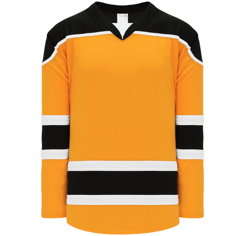 329 - Gold, Black, White