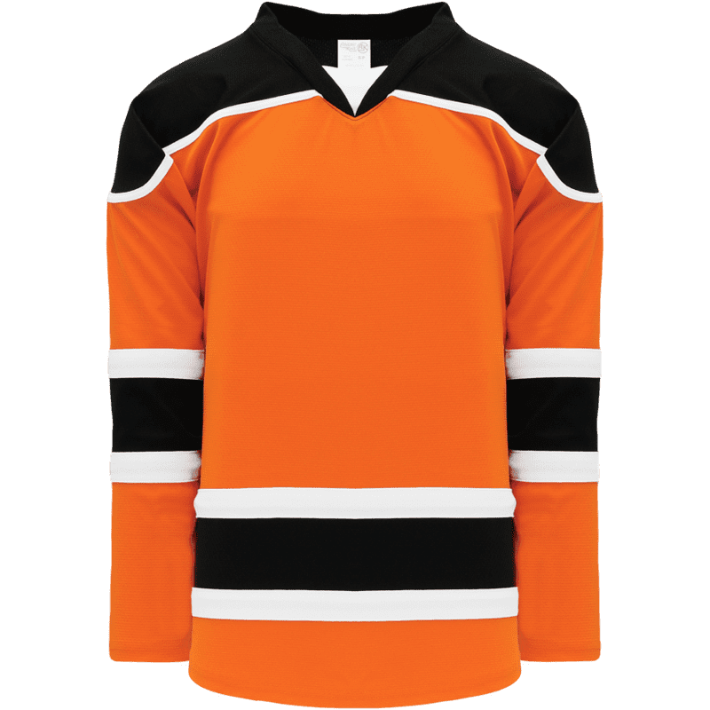 330 - Orange, Black, White 