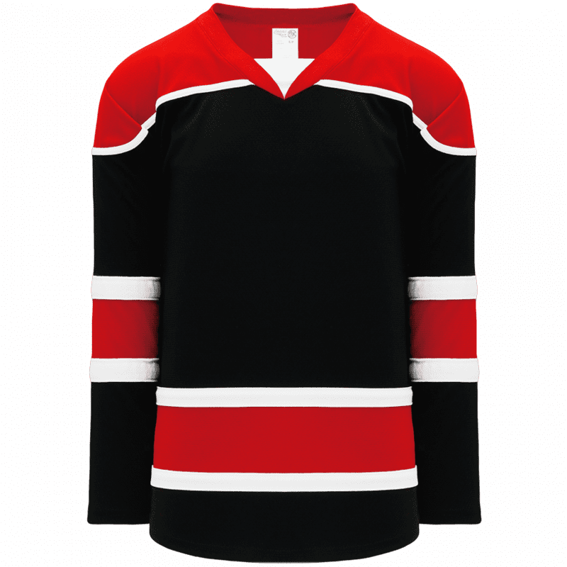 348 - Black, Red, White