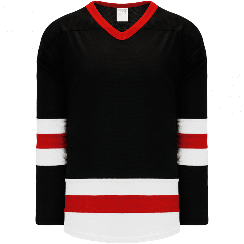 348 - Black, White, Red 