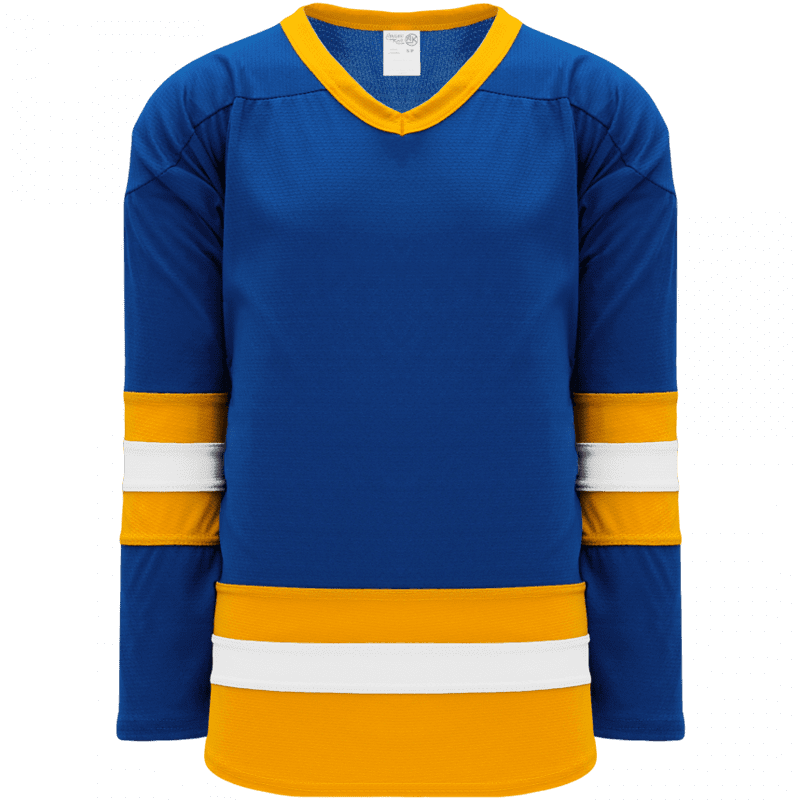 447 - Royal, Gold, White