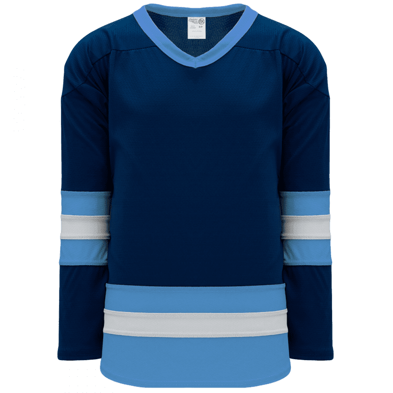 761 - Navy, Sky, White