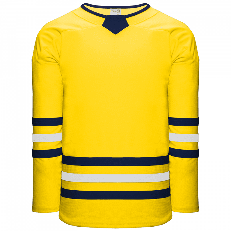 255 - Maize, Navy, White