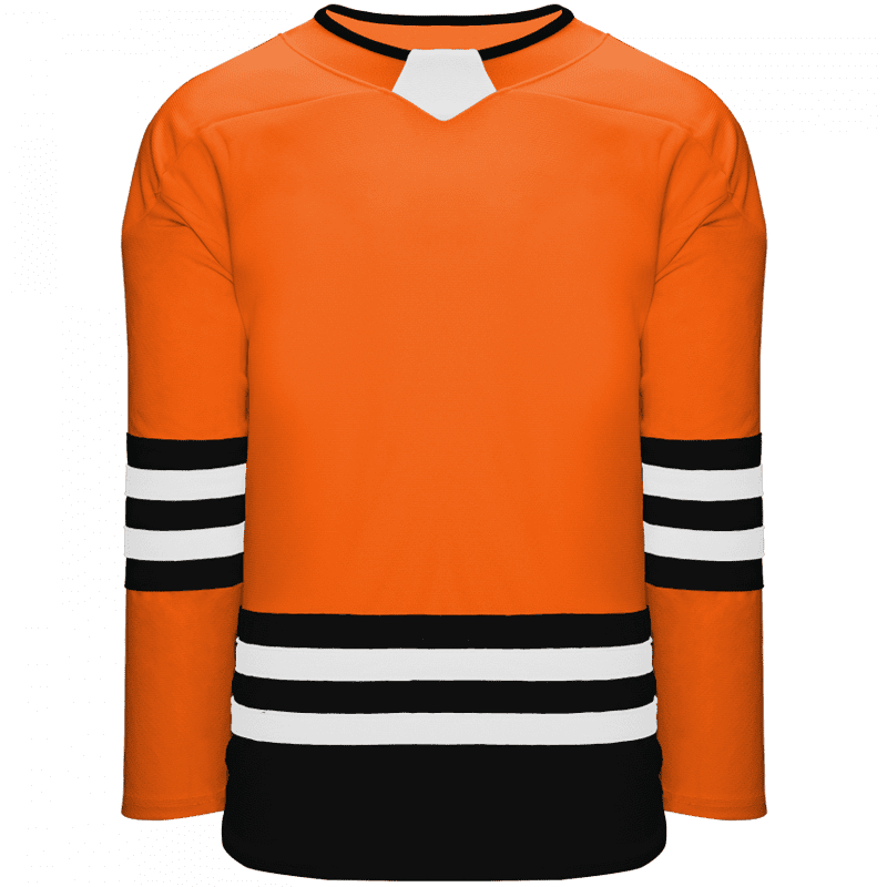 330 - Orange, Black, White