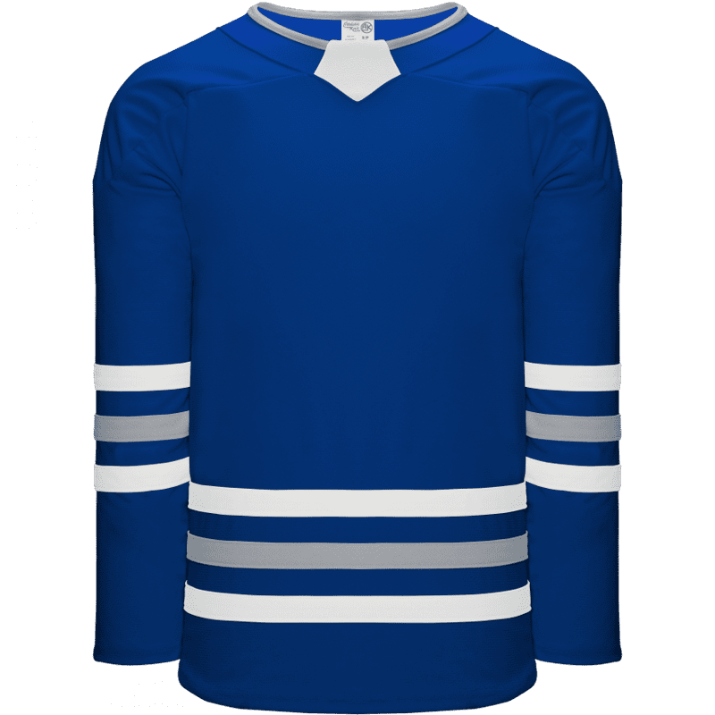 446 - Royal, White, Grey