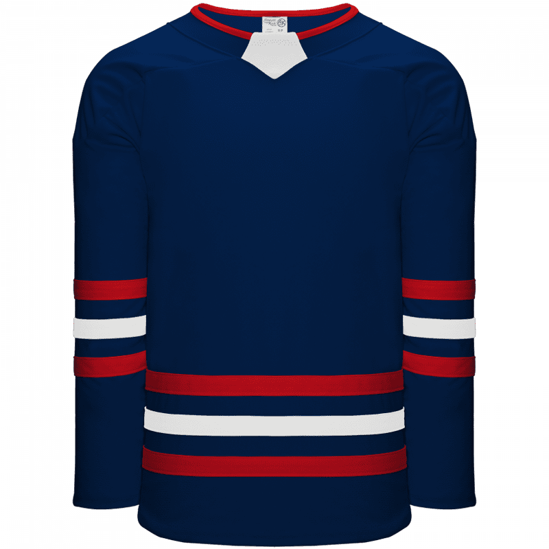 764 - Navy, Red, White