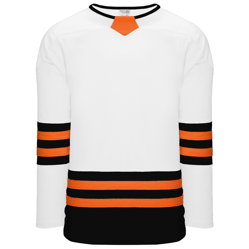 833 - White, Black, Orange