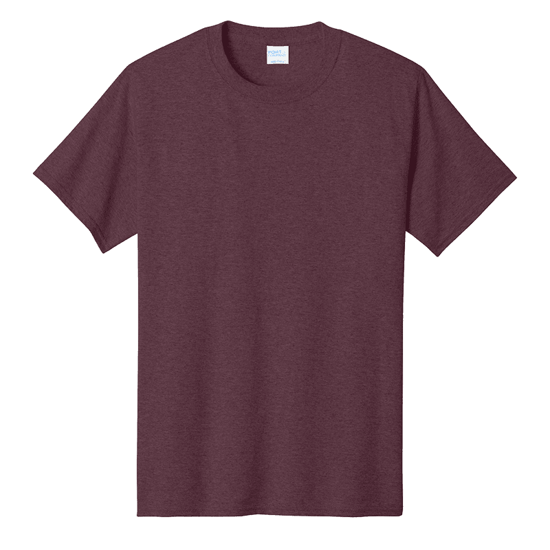 Heather Athletic Maroon