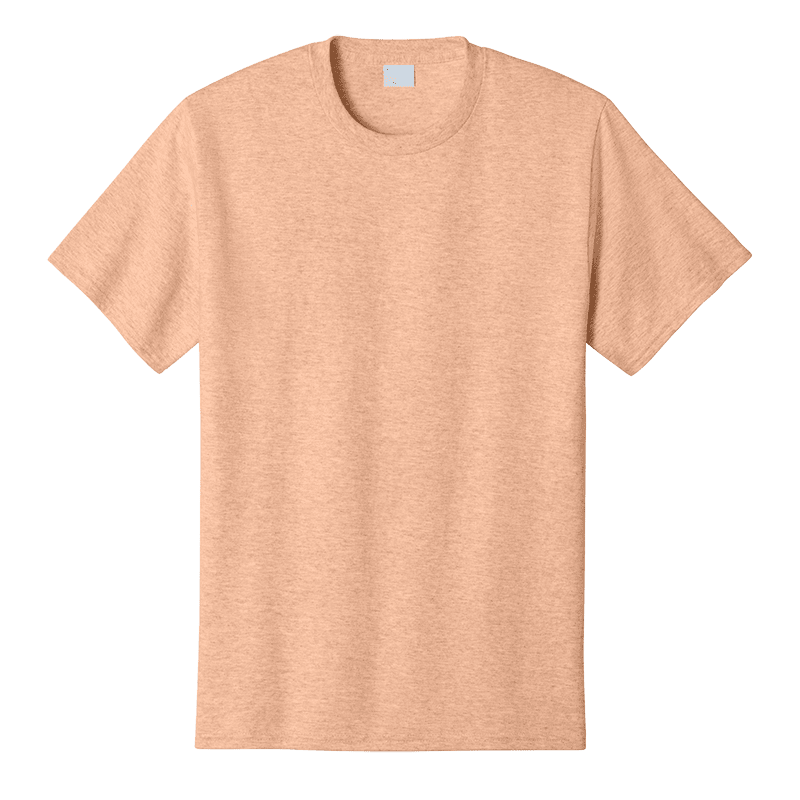 Heathered Dusty Peach