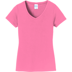 Port & Co Women's Fan Favorite V-Neck Tee