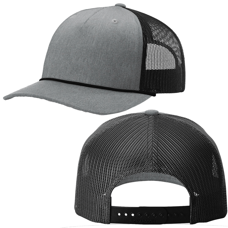 Heather Grey/Black/Black
