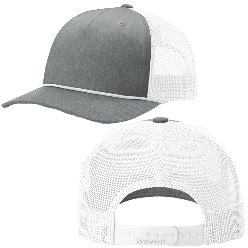 Heather Grey/White/White