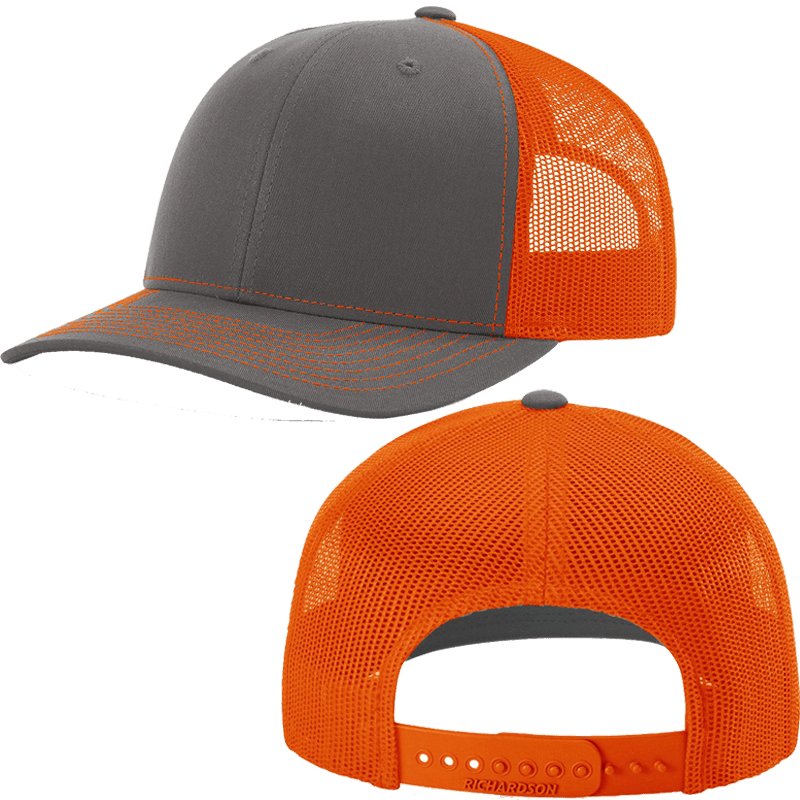 Charcoal/Orange