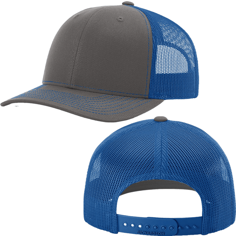 Charcoal/Royal 