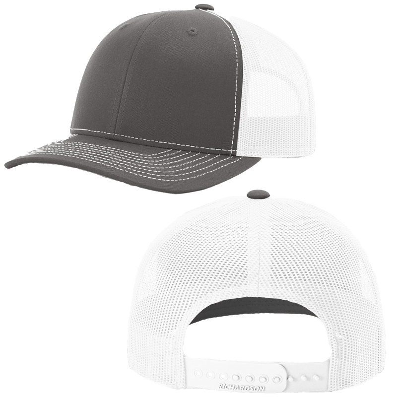 Charcoal/White