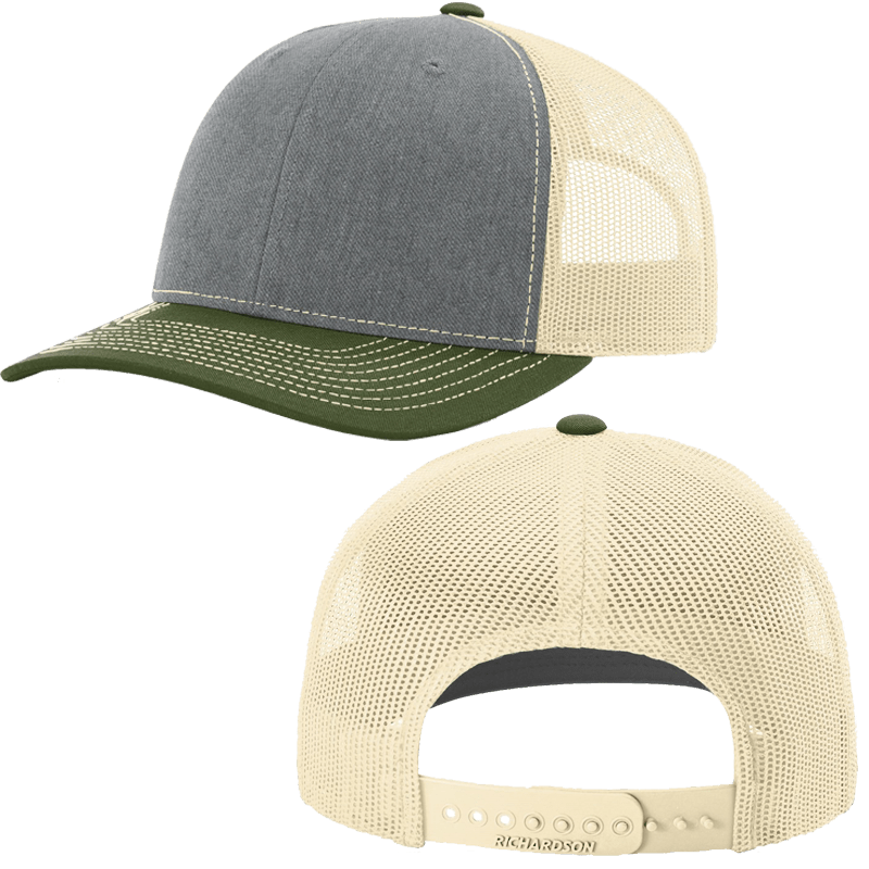 Heather Grey/Birch/Army Olive