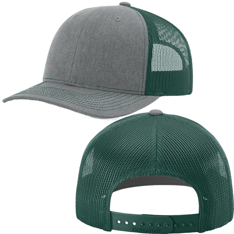 Heather Grey/Dark Green